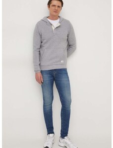 Pepe Jeans gyapjúkeverék pulóver könnyű, férfi, szürke