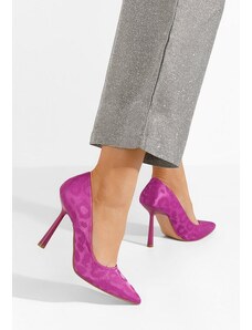 Zapatos Lancia lila tűsarkú cipő