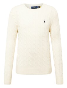 Polo Ralph Lauren Pulóver ekrü / tengerészkék