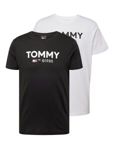 Tommy Jeans Póló tengerészkék / piros / fekete / fehér
