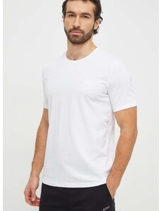 BOSS t-shirt fehér, férfi, sima
