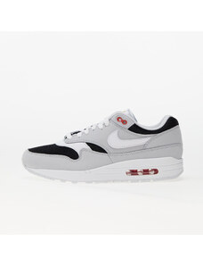 Férfi alacsony szárú sneakerek Nike Air Max 1 Premium Pure Platinum/ White-Black-Sport Red
