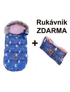 Baby Nellys Gyerekek gyapjú kabát maxi PR EMI UM Róka, gránát, 110x50cm