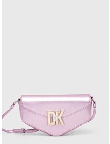 Dkny bőr táska rózsaszín, R41EDC56