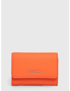 Calvin Klein pénztárca narancssárga, női