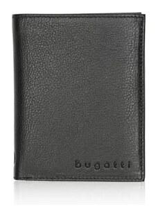 Bugatti férfi bőrpénztárca, Sempre, fekete