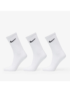Férfi zoknik Nike Cushioned Training Crew Socks 3-Pack White