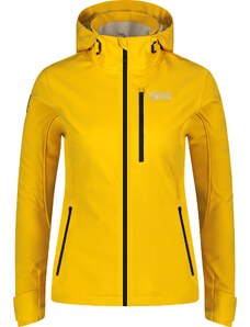 Nordblanc Sárga női vízálló softshell dzseki/kabát MAKALU