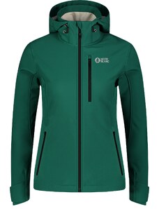 Nordblanc Zöld női vízálló softshell dzseki/kabát MAKALU