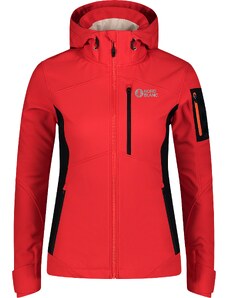 Nordblanc Piros női vízálló softshell dzseki/kabát BANG