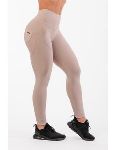 NEBBIA Lifting Effect Bubble Butt leggings with High Waist 587 - Cream