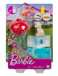 Mattel Barbie baba kiegészítő szett – grill, kutya