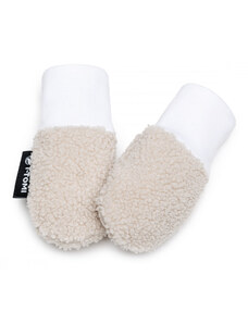 T-TOMI Gloves TEDDY Cream (0-6 months)