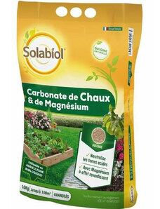 Növényeknek való műtrágya Solabiol Sochaux10 Magnézium Kálcium-karbonát 10 kg