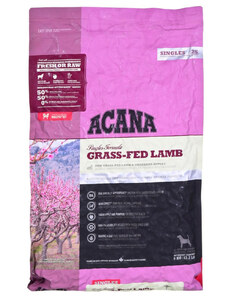 Takarmány Acana Grass-Fed Felnőtt Bárány Zöldség 6 Kg