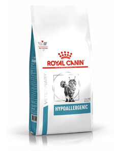 Macska eledel Royal Canin Vet Hypoallergenic Felnőtt Hús 2,5 kg