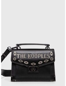 The Kooples bőr táska fekete, AFSEMILYS89