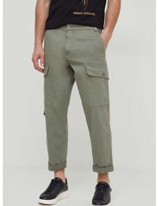Pepe Jeans nadrág férfi, zöld, cargo