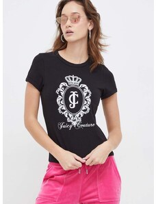 Juicy Couture t-shirt női, fekete