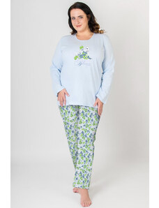 muzzy Nagyméretű hosszúnadrágos női pizsama