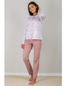 muzzy Nagyméretű hosszúnadrágos női pizsama