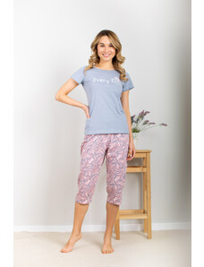muzzy Nagyméretű halásznadrágos női pizsama