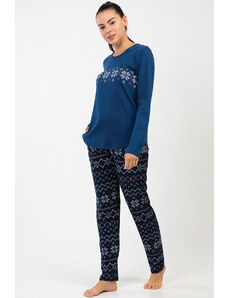 vienetta Interlock hosszúnadrágos női pizsama