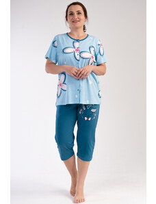 vienetta Nagyméretű halásznadrágos női pizsama