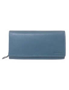 N.A. Női bőr pénztárca kék színű /Gina Monti/