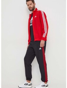 adidas melegítő szett piros, férfi, IR8199