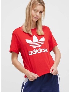 adidas Originals t-shirt női, piros, IM6930