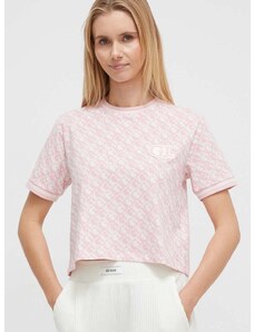 Guess t-shirt női, rózsaszín, V4RI03 J1314