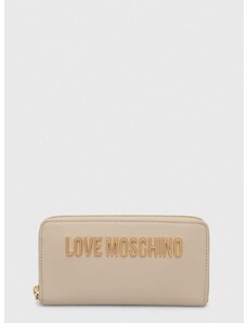 Love Moschino pénztárca bézs, női