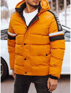 BASIC Sárga steppelt téli kabát TX4567
