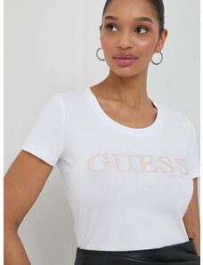 Guess t-shirt PONY HAIR női, fehér, W4RI45 J1314