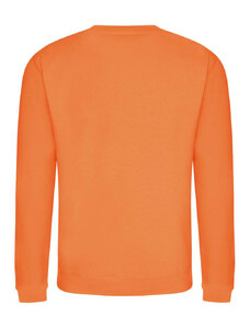 Környakas pulóver, Just Hoods AWJH030, hagyományos szabású, Orange Crush-2XL