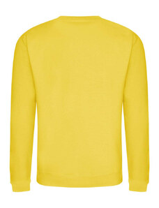 Környakas pulóver, Just Hoods AWJH030, hagyományos szabású, Sun Yellow-2XL