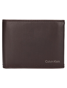 Férfi bőr pénztárca Calvin Klein Gaven - barna