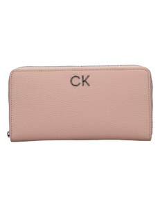 Női pénztárca Calvin Klein Krennet - rózsaszín