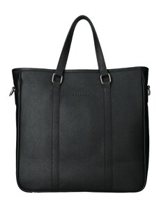 Bőr laptop táska Facebag Naples - fekete