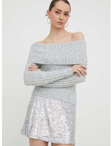 Abercrombie & Fitch pulóver női, szürke