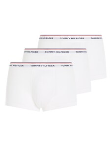 Tommy Hilfiger Underwear Boxeralsók tengerészkék / sötétvörös / fehér