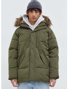 Hollister Co. rövid kabát zöld, férfi, téli