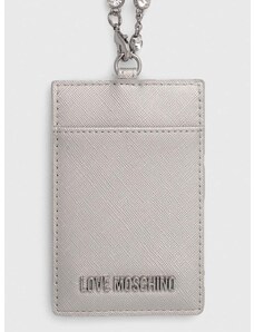 Love Moschino kártyatartó ezüst
