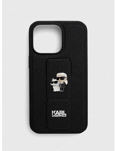 Karl Lagerfeld telefon tok iPhone 13 Pro / 13 6.1'' fekete