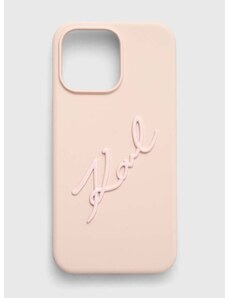 Karl Lagerfeld telefon tok iPhone 15 Pro Max 6.7'' rózsaszín