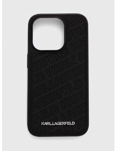 Karl Lagerfeld telefon tok iPhone 15 Pro 6.1'' fekete