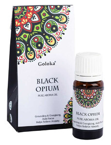 JAMMStore Goloka Fekete Ópium (Black Opium) Indiai Illóolaj (10 ml)