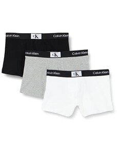 Calvin Klein Underwear Boxeralsók 'CK96' szürke melír / fekete / fehér
