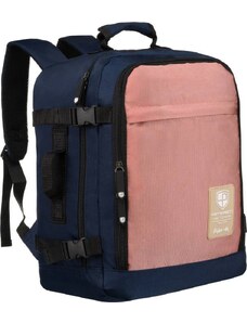Peterson sötétkék/rózsaszín utazó hátizsák [DH] PTN APP-0266